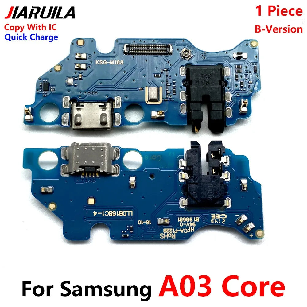 USB Charging Port Dock Charger Connector Board Flex Cable For Samsung A22 A32 A12 A02 A03s A02s A03 A04 A04s A04E A05 A05s 4G 5G Samsung phone repair parts