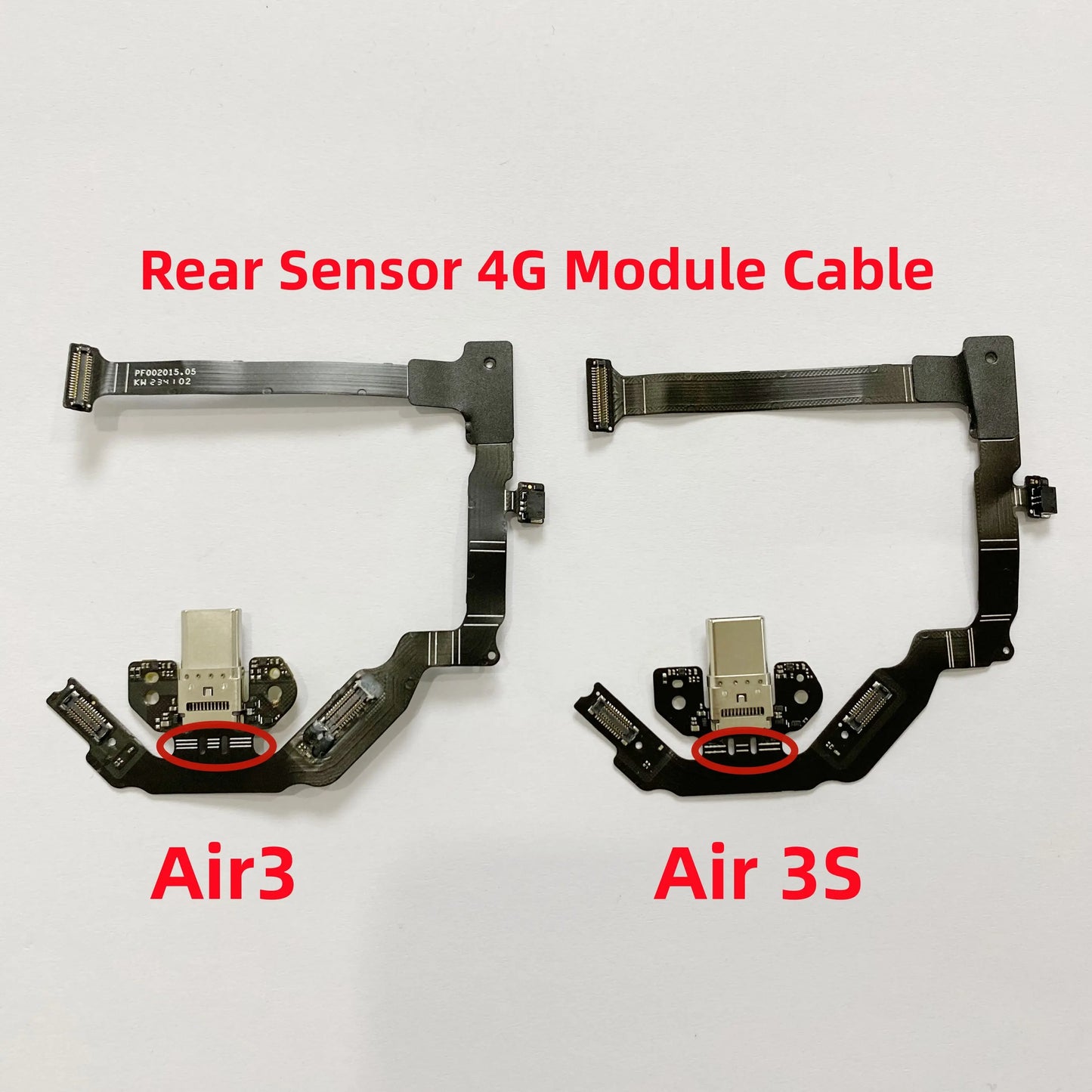New Air3 Air3S Rear Sensor 4G Module Cable for DJI AIR 3 Air 3S Vision Flex Cable Spare Part Digital Camera repair parts
