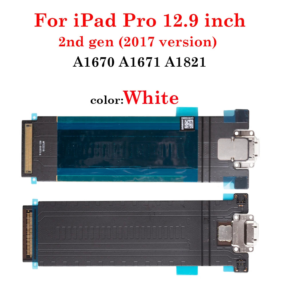 USB Charging Charger Port Dock Connector Data Flex Ribbon For iPad Pro 9.7 10.5 11 12.9  inch 1st 2nd 3rd 4th 5th Generations iPad tablet repair parts