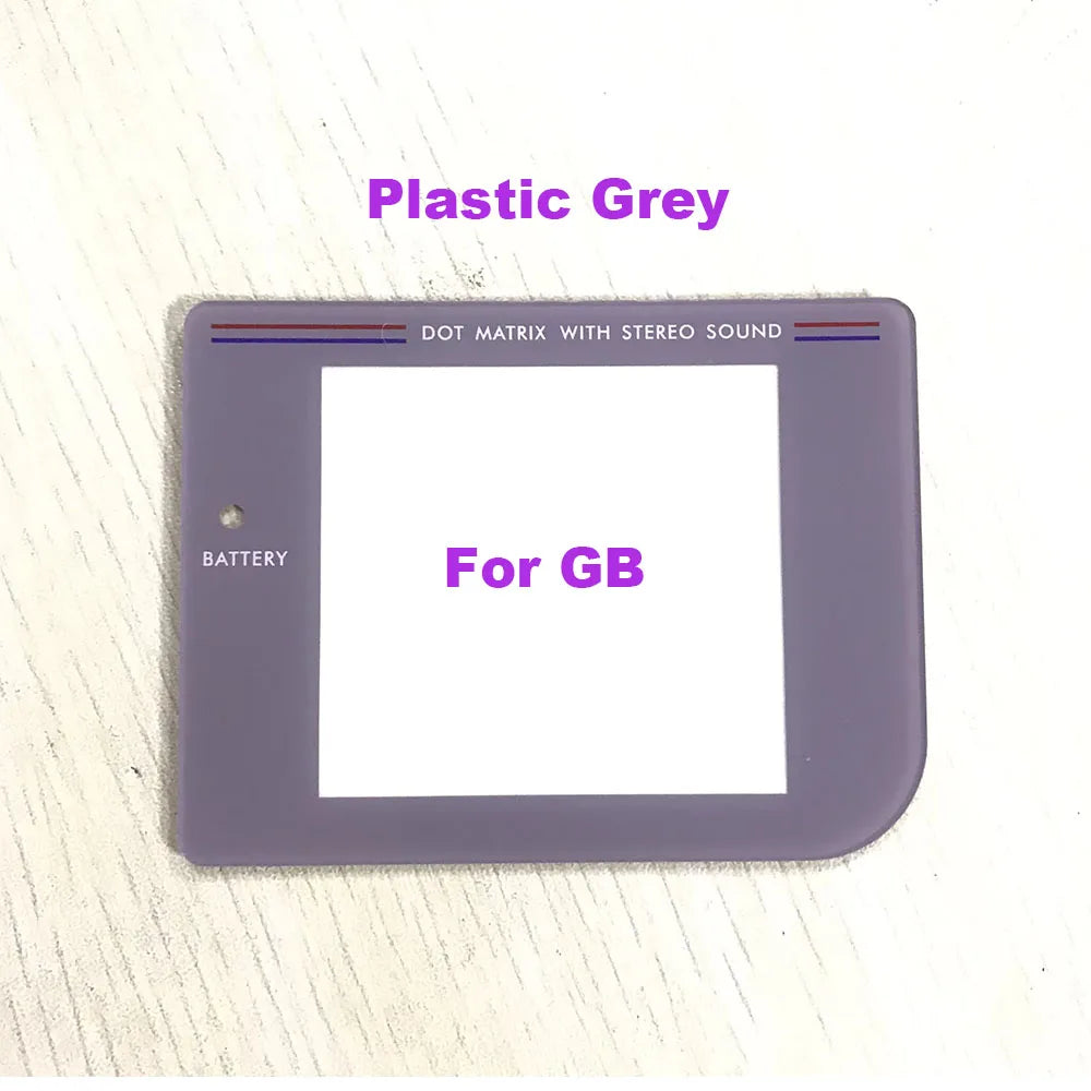 1-5PCS Plastic Glass Lens Protector W/ Adhensive For Gameboy Pocket Screen Lens For GBP GBA GBC Console Game console repair parts
