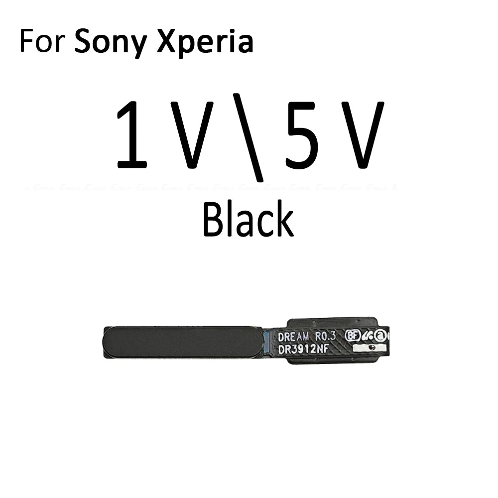 Touch ID Fingerprint Connector Scanner Sensor Key Menu Button Connection Flex For Sony Xperia 1 5 II III V VI IV Sony phone repair parts