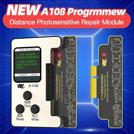 AY 108  Receiver FPC Detection Module Dot Matrix Detection Module Supports V1SE Pro for IPad IPhone Face ID Reading and Repair Professional Repair Tools