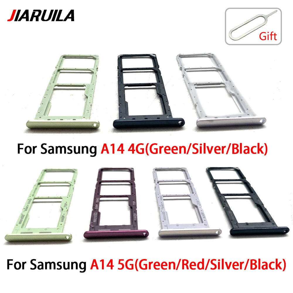 SIM Card Slot SD Card Tray Holder Adapter For Samsung A13 A14 4G 5G Replacement Spare Parts Samsung phone repair parts