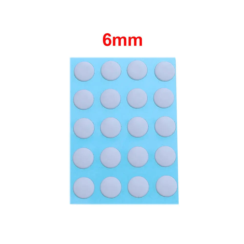 2Set 6mm 7mm Diameter ICE Version Esports Mouse Skates Mouse Feet DIY Universal Dot Mouse Pad Antii-slip Mouse Feet Sticker Game console repair parts