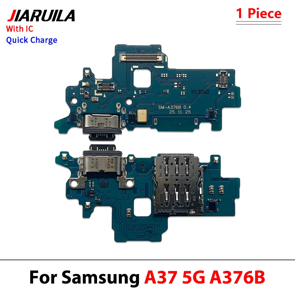 New For Samsung A06 A16 A26 A56 A07 A17 A37 A57 4G 5G Dock Connector Micro USB Charger Charging Port Flex Cable Microphone Board Samsung phone repair parts