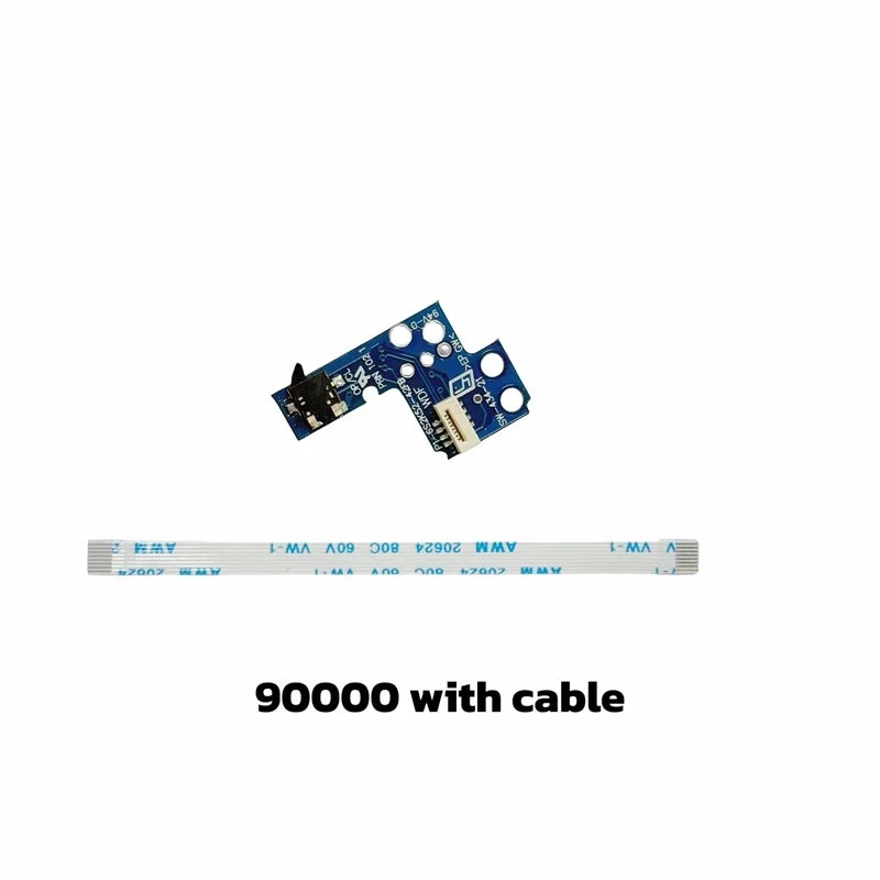 20sets/lot for PS2 Slim SCPH 90000 Power Switch Pcb on Off Reset Board with Flex Cable Ribbon Replacement  Game console repair parts