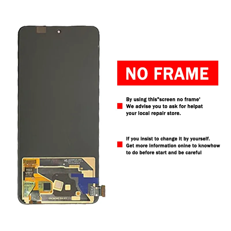 6.67“Super AMOLED For Realme 13 4G LCD Display Screen Touch Panel Digitizer For Realme13 4G LCD Replacement  Oppo phone repair parts