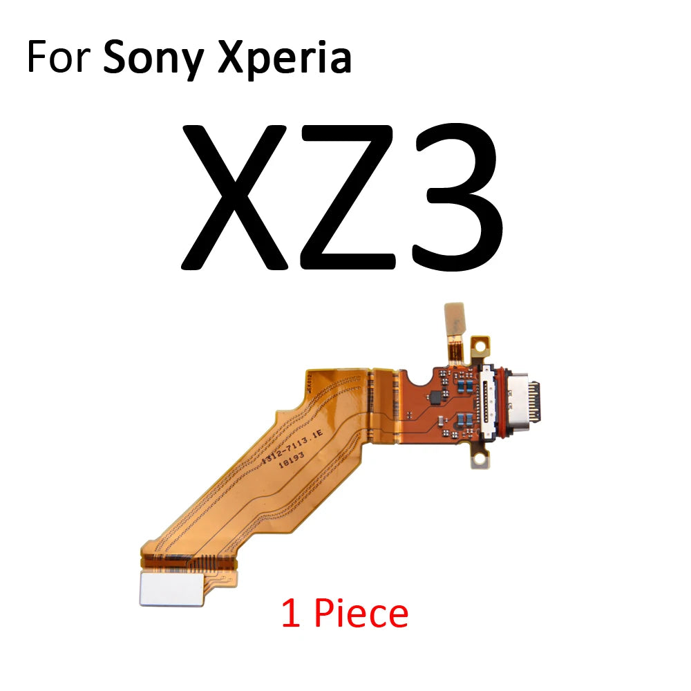 USB Charging Port Dock Plug Charger Board Flex Cable For Sony Xperia XA2 XA1 XZ3 XZ2 XZ1 XZS XZ Premium Compact Ultra Plus Sony phone repair parts