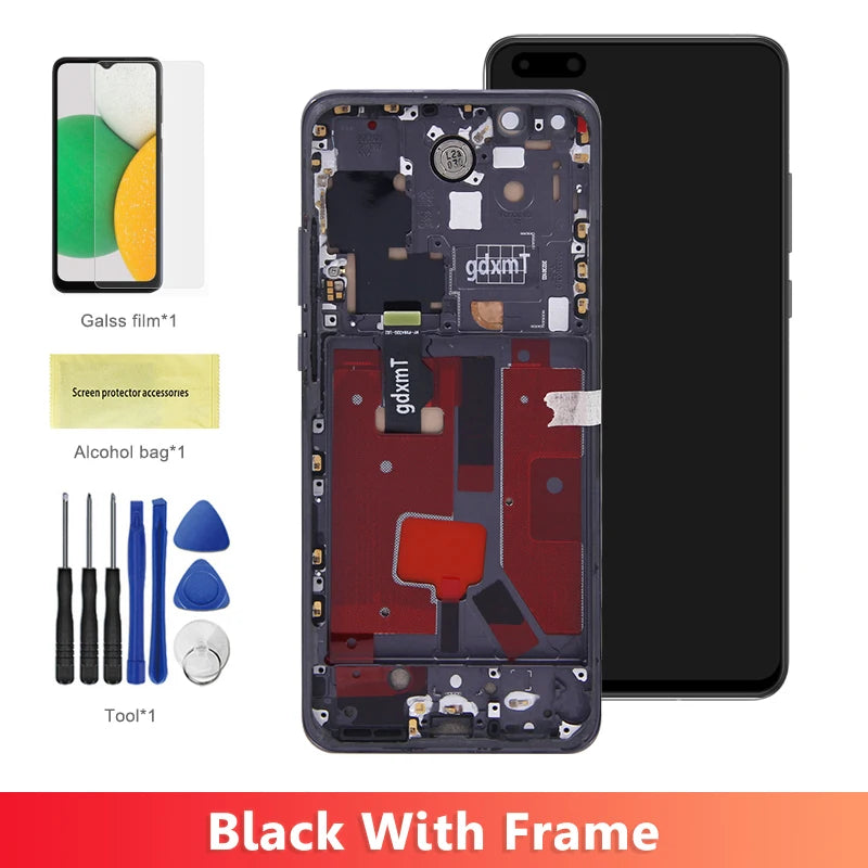 6.58'' TFT For Huawei P40 Pro ELS-N04,ELS-NX9 ELS-N29 LCD Screen Touch Digitizer For huawei P40 Pro LCD Display Assembly Parts HUAWEI phone repair parts