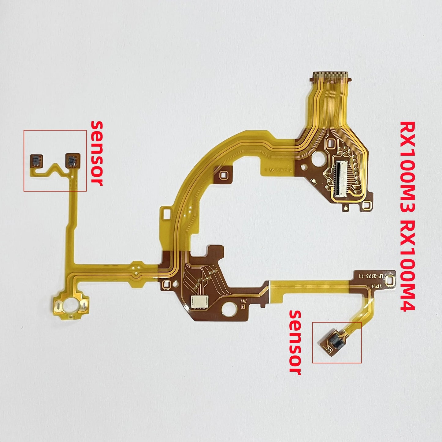 New RX100 M3 Lens Flex Cable for Sony RX100M3 RX100M4 RX100M5 RX100III RX100IV RX100V Lens Rear Cable With Sensor Repair Parts  Digital Camera repair parts
