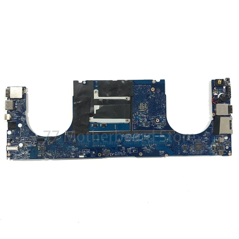 Laptop Motherboard LA-C361P For DELL XPS 15 9550 Precision 5510 With CPU I5-6300HQ I7-6700HQ GPU GTX960M 100% test Dell laptop repair parts