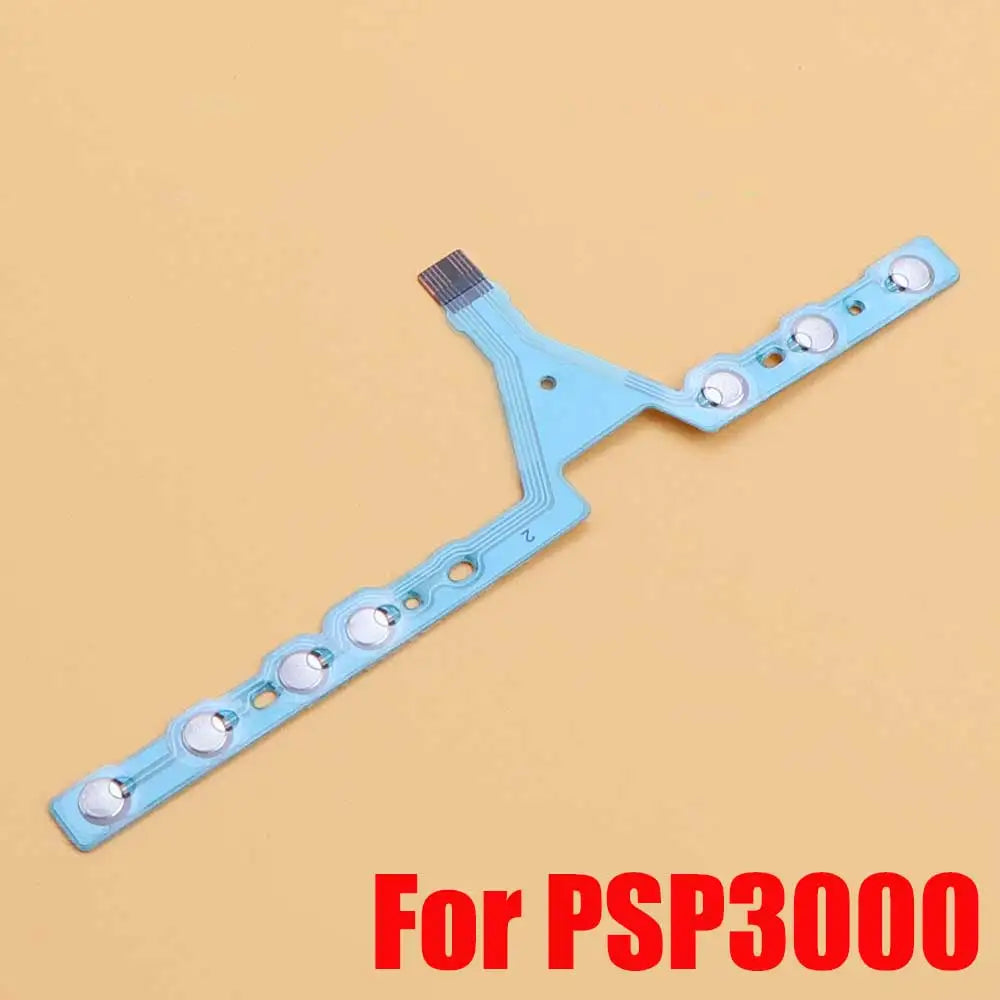 For PSP 1000 2000 3000 Game Console Volume Key Conductive Film Flex Cable Metal Plastic Support Bracket Holder Replacement Parts Game console repair parts