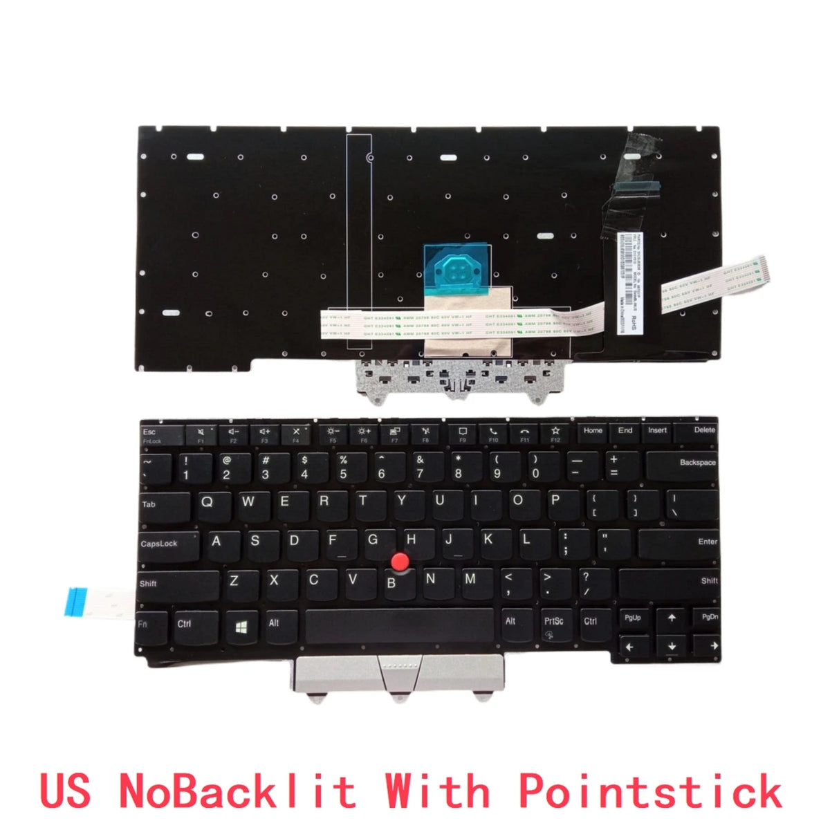 New US Spanish Laptop Backlit Keyboard For Lenovo Thinkpad E14 GEN2 Notebook PC Replacement Lenovo laptop repair parts