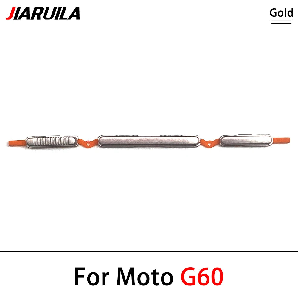 For Motorola Moto G10 G20 G30 G60 G60s G31 G71 G51 5G Power Button + Volume Side Button Replacement Parts Motorola phone repair parts