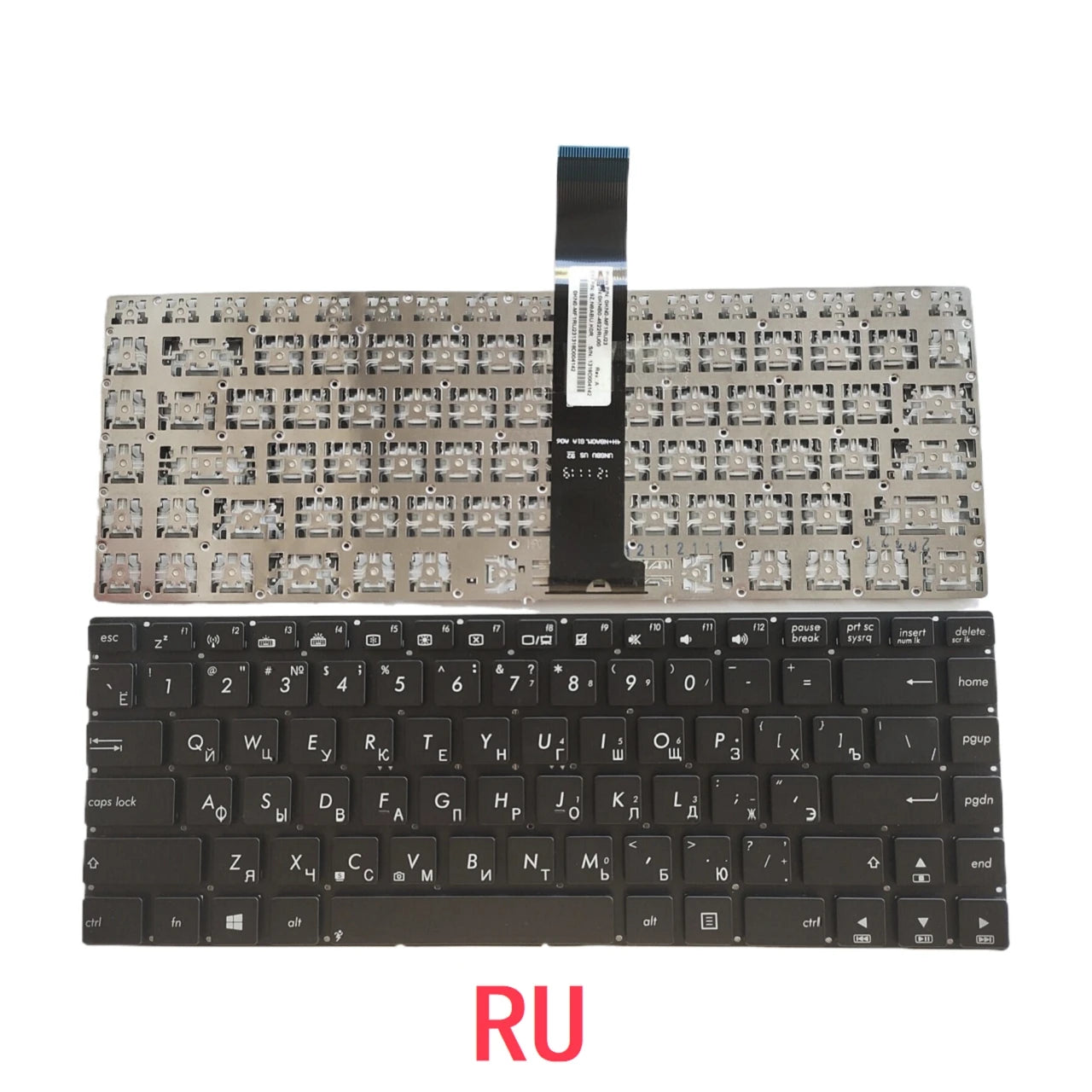 New US Russian Spanish Latin Laptop Keyboard For ASUS N46 N46VB N46VJ N46VM N46VZ Notebook PC Replacement ASUS laptop repair parts