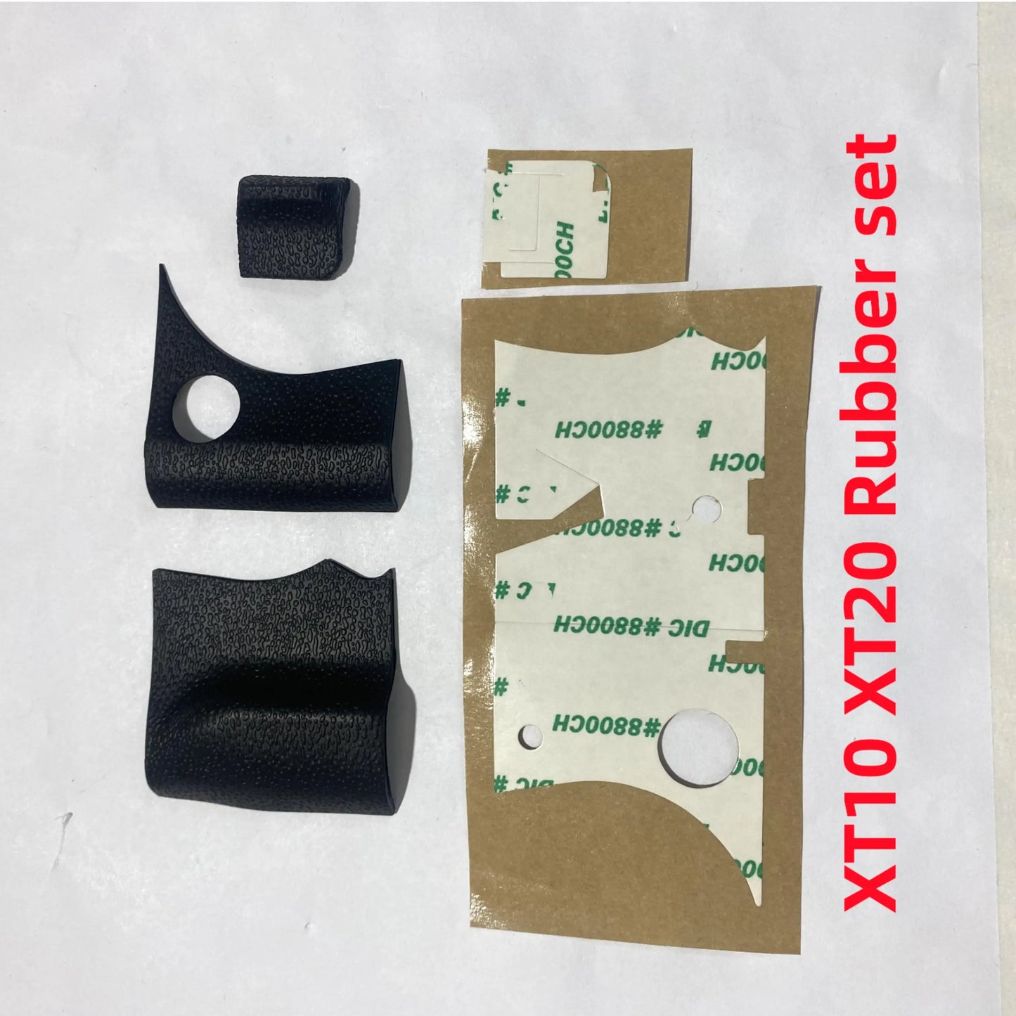 New Camera Body Rubber Set for Fuji Fujifilm XT10 X-T10 XT20 X-T20 Hands Grip Thumb Side Cover Rubber Repair Parts  Digital Camera repair parts