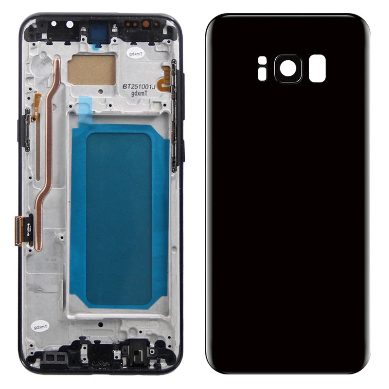 TFT For Samsung Galaxy S8+ G955F Lcd Display Digital Touch Screen S8 Plus Display Screen Assembly Replacement Parts With Frame Samsung phone repair parts