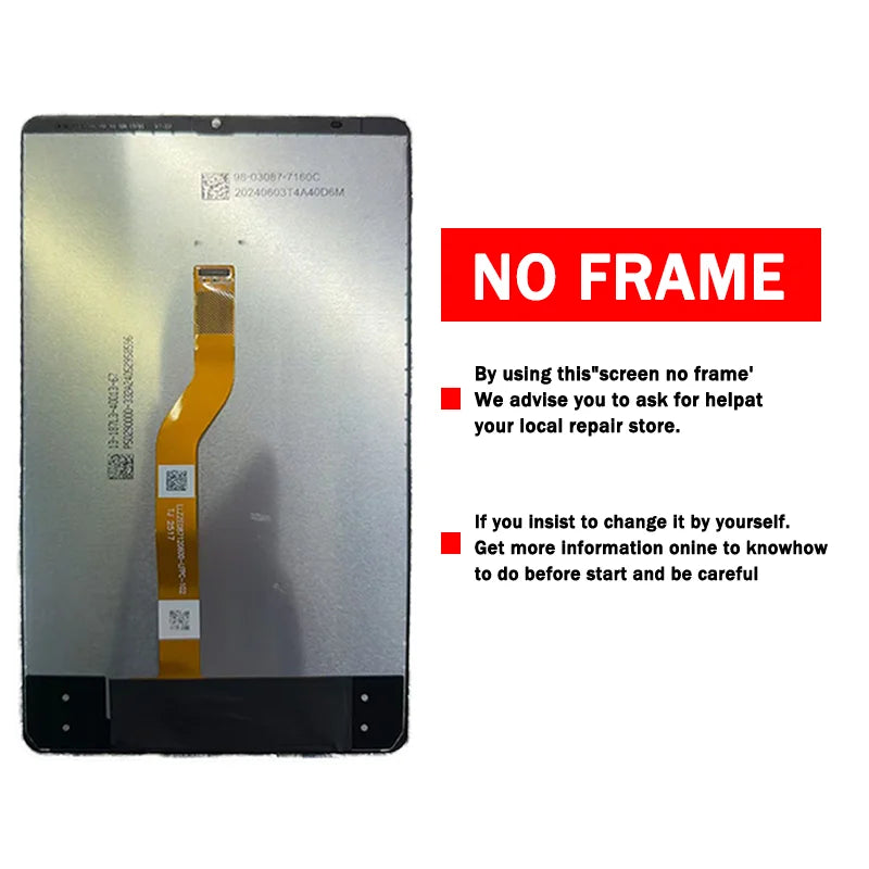 8.7"Inch Tested For Honor Pad X7 2025 JMS-W09 LCD Display Touch Screen Digitizer Assembly For Honor PadX7 JMS-L09 LCD Tablet repair parts