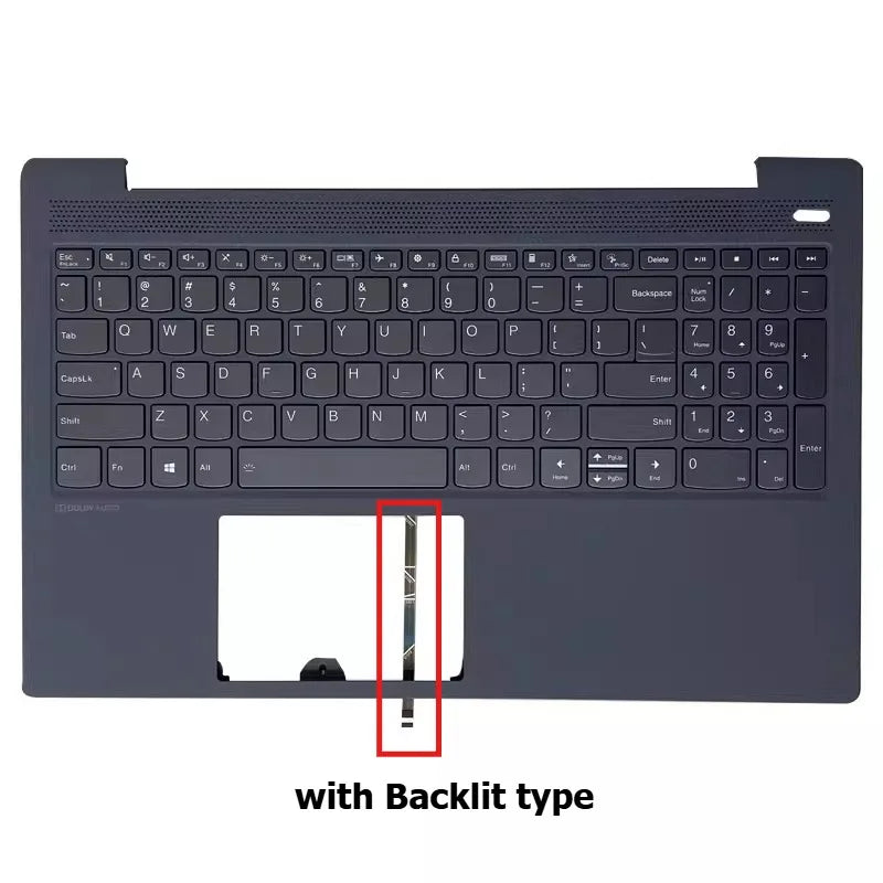 Cover case for Lenovo Xiaoxin 15 IIL 15ARE 2020 2021 ideapad 5-15 lcd back housing topcase palmrest bottom shell keyboard hinge Lenovo laptop repair parts