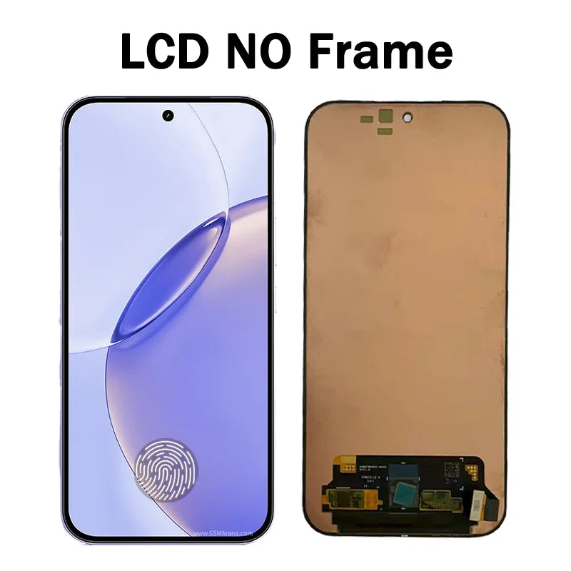AMOLED New 6.78'' For Realme 16 Pro Lcd Display Screen Touch Digitizer RMX5121 RMX5120 Display With Fingerprint Oppo phone repair parts Realme phone repair parts