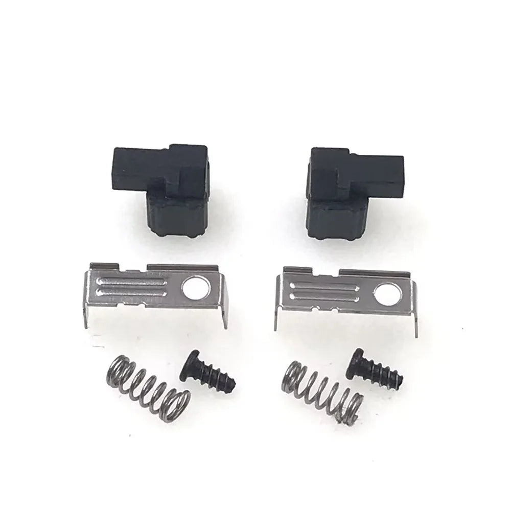 For Nintendo Switch NS NX Joy-Con Left Right Handle Plastic Alloy Metal Slide Rail Buckle Lock Bracket Spring Replacement Repair Game console repair parts