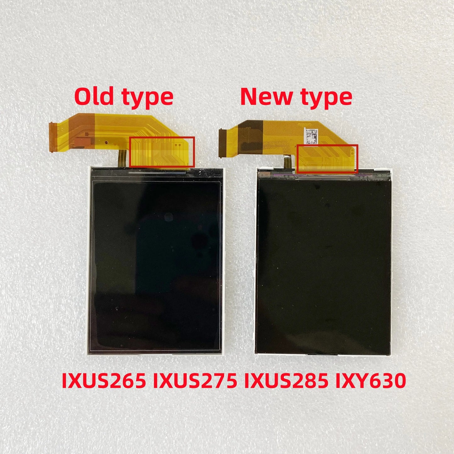 New Screen LCD for Canon IXUS265 IXUS275 IXUS285 IXY630 LCD With Backlight Camera Repair Parts  Digital Camera repair parts