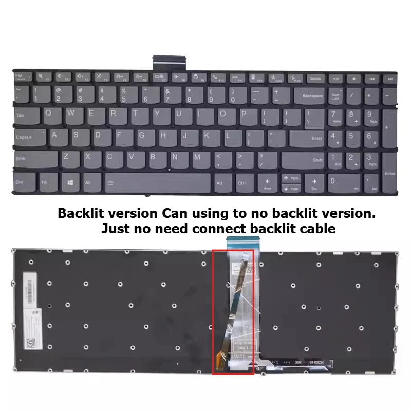 Upper case keyboard for Lenovo ThinkBook 15 G2 ITL G3 G4 ARE ACLV6-15 ITL topcase palmrest Keyboard C  cover Touchpad Lenovo laptop repair parts