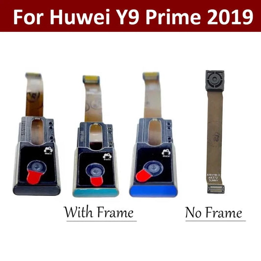 Front Camera For Huawei Y9s / Y9 Prime 2019 / Honor 9X Frontal Main Facing Small Camera Module Frame Huawei phone repair parts