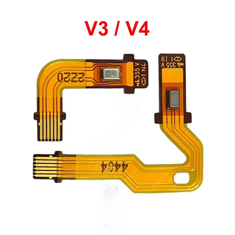 Left/Right Microphone Cable Replacement Parts For PS5 Handle Inner Mic Ribbon Speaker Flat Cable For V1 V2 V3 V4 Controller Game console repair parts