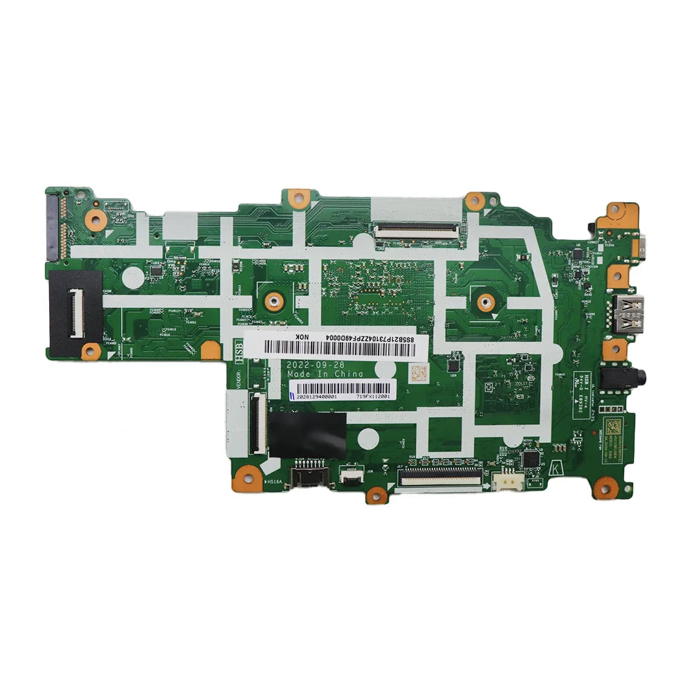 Laptop Motherboard for Lenovo 100E 300E 500E Chromebook Gen 3 generation NM-D621 CPU N5100 N4500  RAM 4G/32G 6G/64G  5B21L81771 Lenovo laptop repair parts