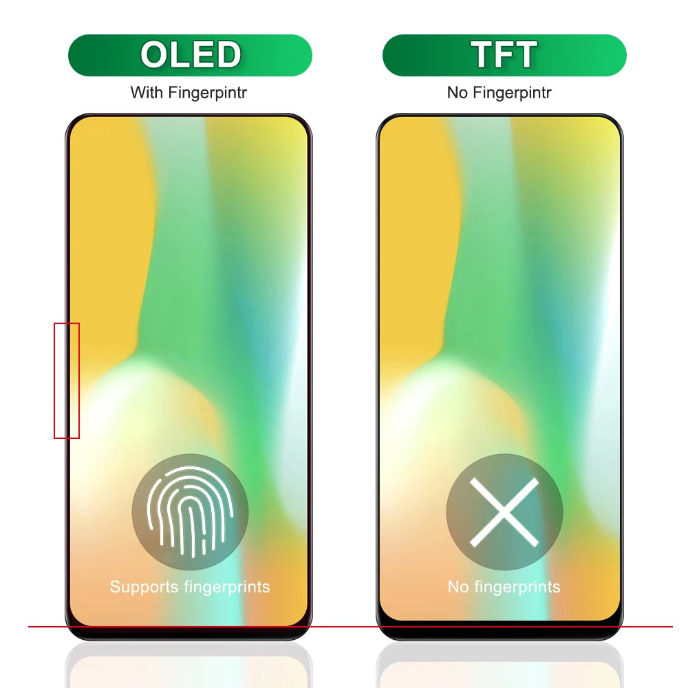 OLED Screen for Oppo Reno PCAM00 PCAT00 CPH1917 Lcd Display + Touch Screen Digitizer Assembly with Frame for Oppo Reno Screen OPPO phone repair parts