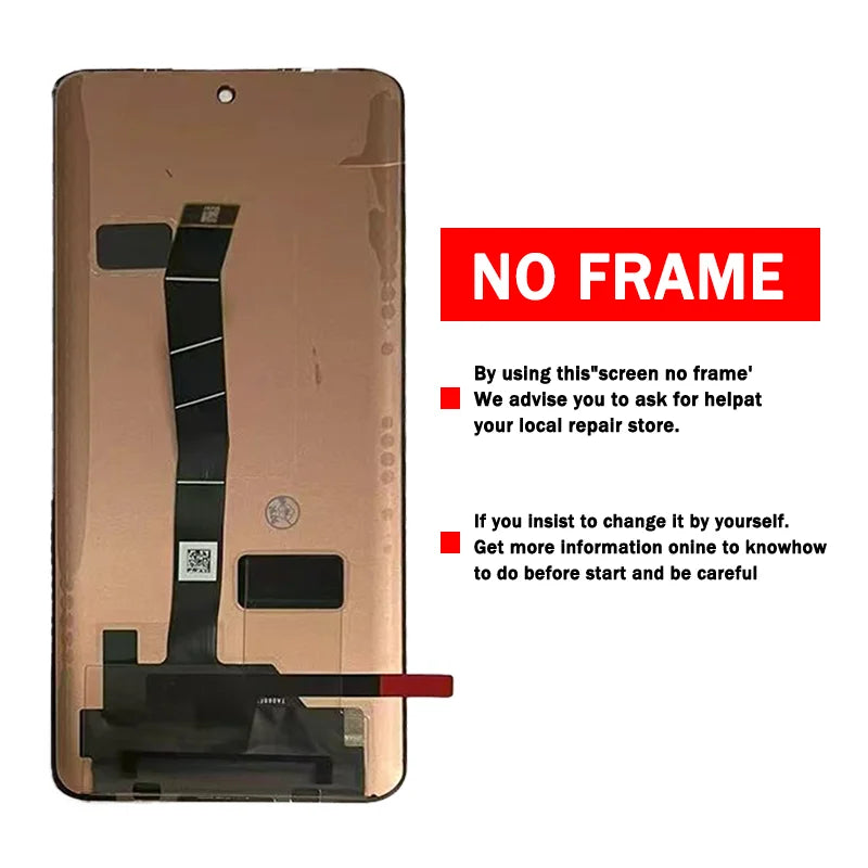 2510DRA23E 2510DRA23G Premium Lcd For Xiaomi Redmi Note 15 4G Display Touch Screen Digitizer Panel Assembly With Frame Xiaomi phone repair parts