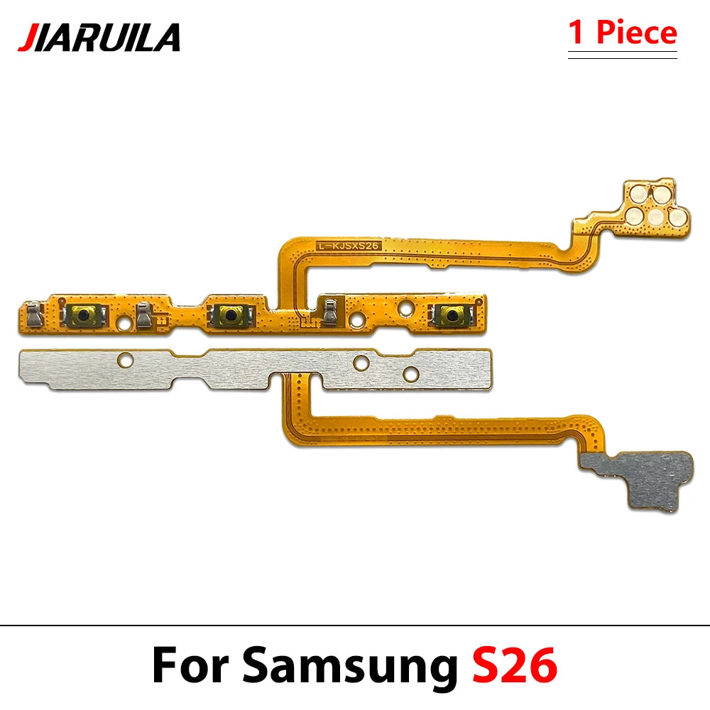New For Samsung S22 S23 S24 S25 S26 Plus Ultra 4G 5G Power on off Volume Key Button Button Flex Cable Samsung phone repair parts