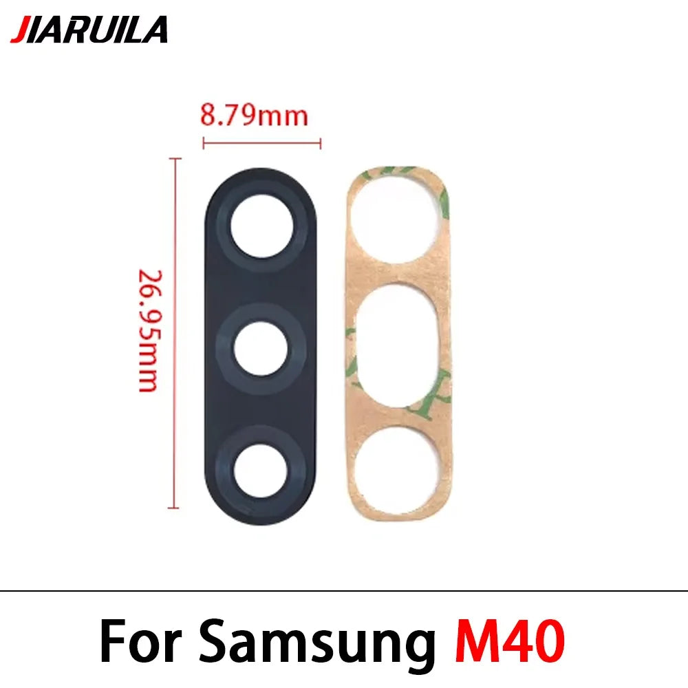 10Pcs Back Rear Camera Glass Lens Cover With Adhesive For Samsung M10 M20 M30 M40 M12 M21 M21s M31 M31s M51 M32 M22 M14 M54 M53 Samsung phone repair parts