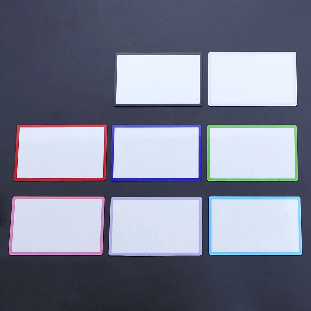 1Piece For 2DS Top Surface Mirror Glass/Plastic Upper LCD Screen Lens With Adhesive Front Protector Cover Replacement Game console repair parts