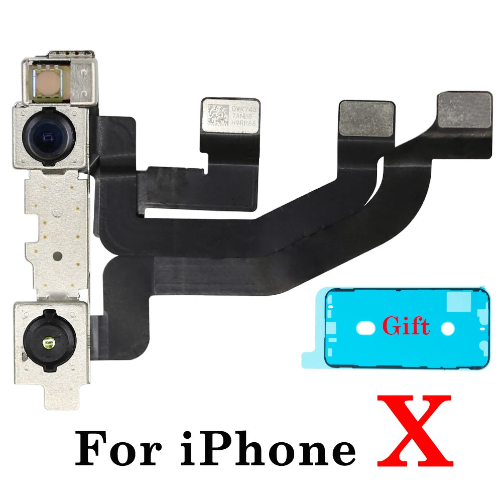High Quality Front Camera Sensor Proximity Flex Cable Replacement For iPhone X XR XS 11 12 13 Pro MAX Facing Small Camera Flex iPad tablet repair parts