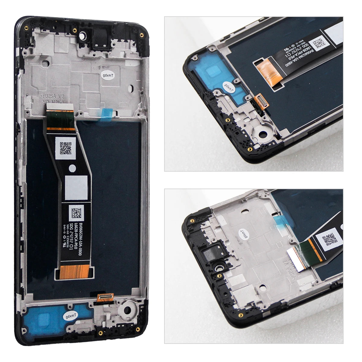 6.56“ For Motorola Moto G24 Power Display LCD Touch Panel Digitizer Assembly Screen For Moto G24 Power With Frame Replacement Motorola phone repair parts