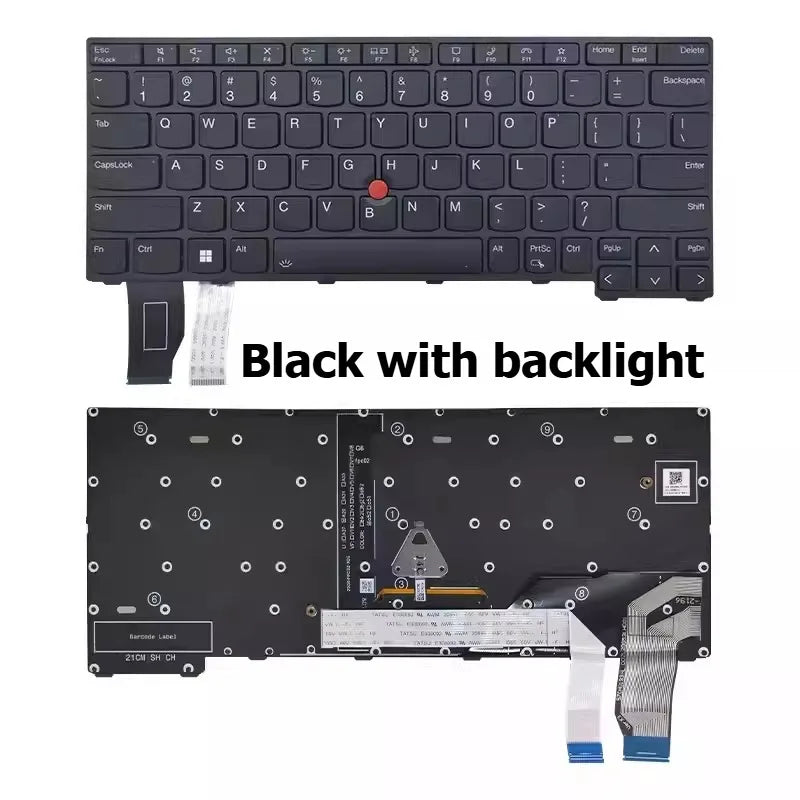 Keyboard for Lenovo Thinkpad X13 Yoga L13 X13 GEN1 Gen2/3 S2 gen7 S2 yoga gen8  laptop keyboard replacement Lenovo laptop repair parts