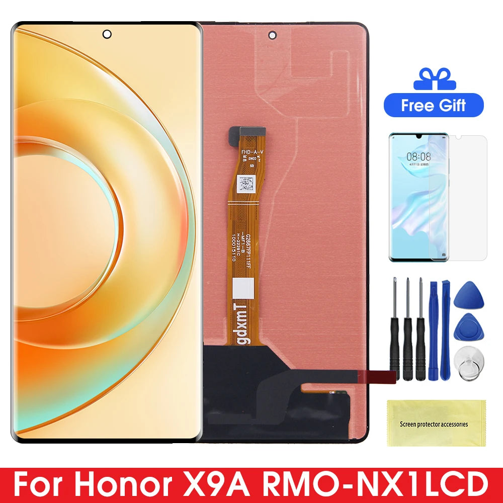 AMOLED For Huawei For Honor X9a LCD Display Screen Touch Digitizer Assembly For Honor Magic 5 lite 5G X40 LCD Repair Part HUAWEI phone repair parts