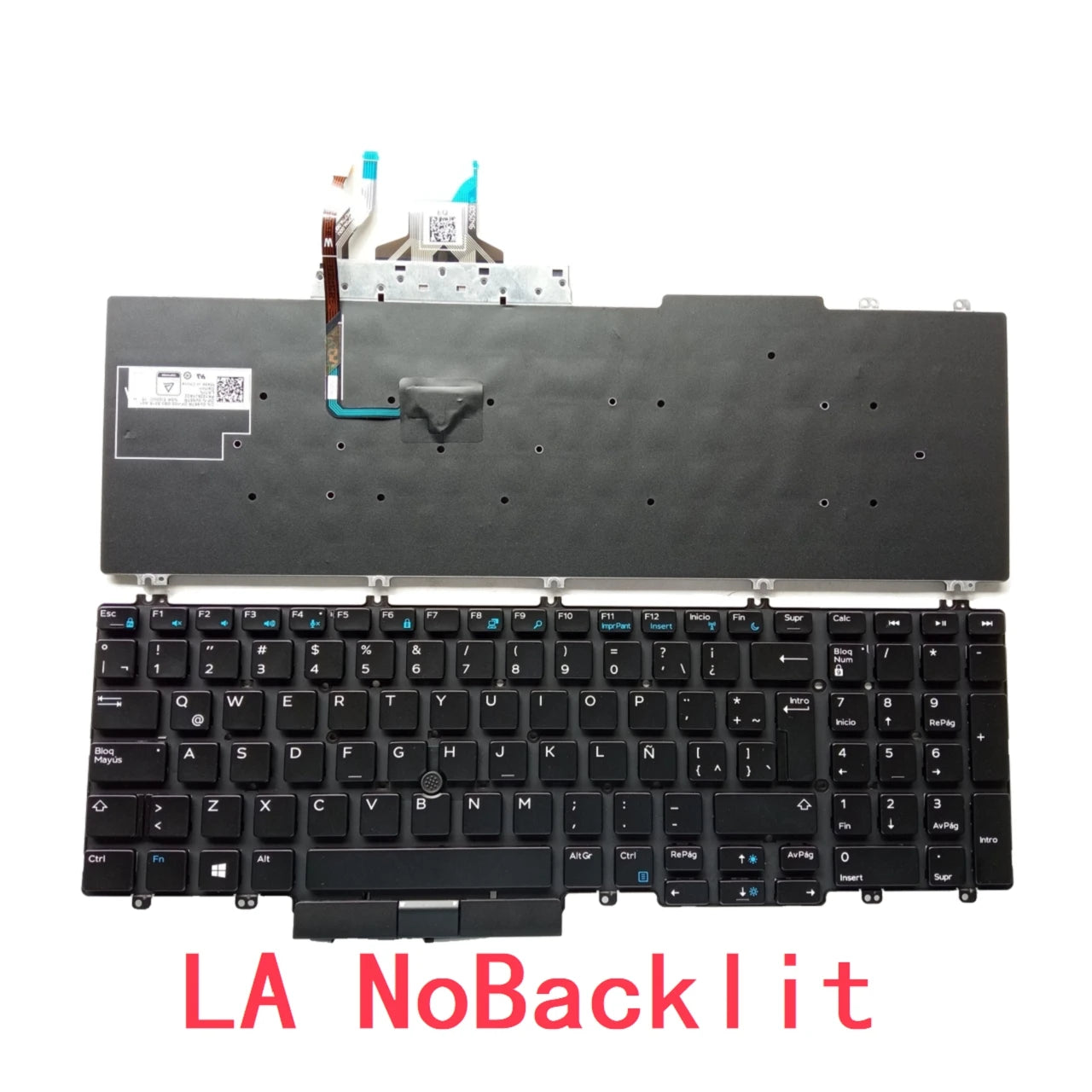 New US Russian Spanish Latin Brazil Portuguese Laptop Backlit Keyboard For Dell Precision 7530 7540 M7530 E7530 7730 7740 02JWKFDell laptop repair parts