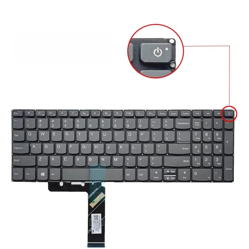 upper case keyboard palmrest topcase assembly for Lenovo IdeaPad 340C-15IWL S145-15IKB V15-IIL 340C-15IWL keyboard shell Lenovo laptop repair parts
