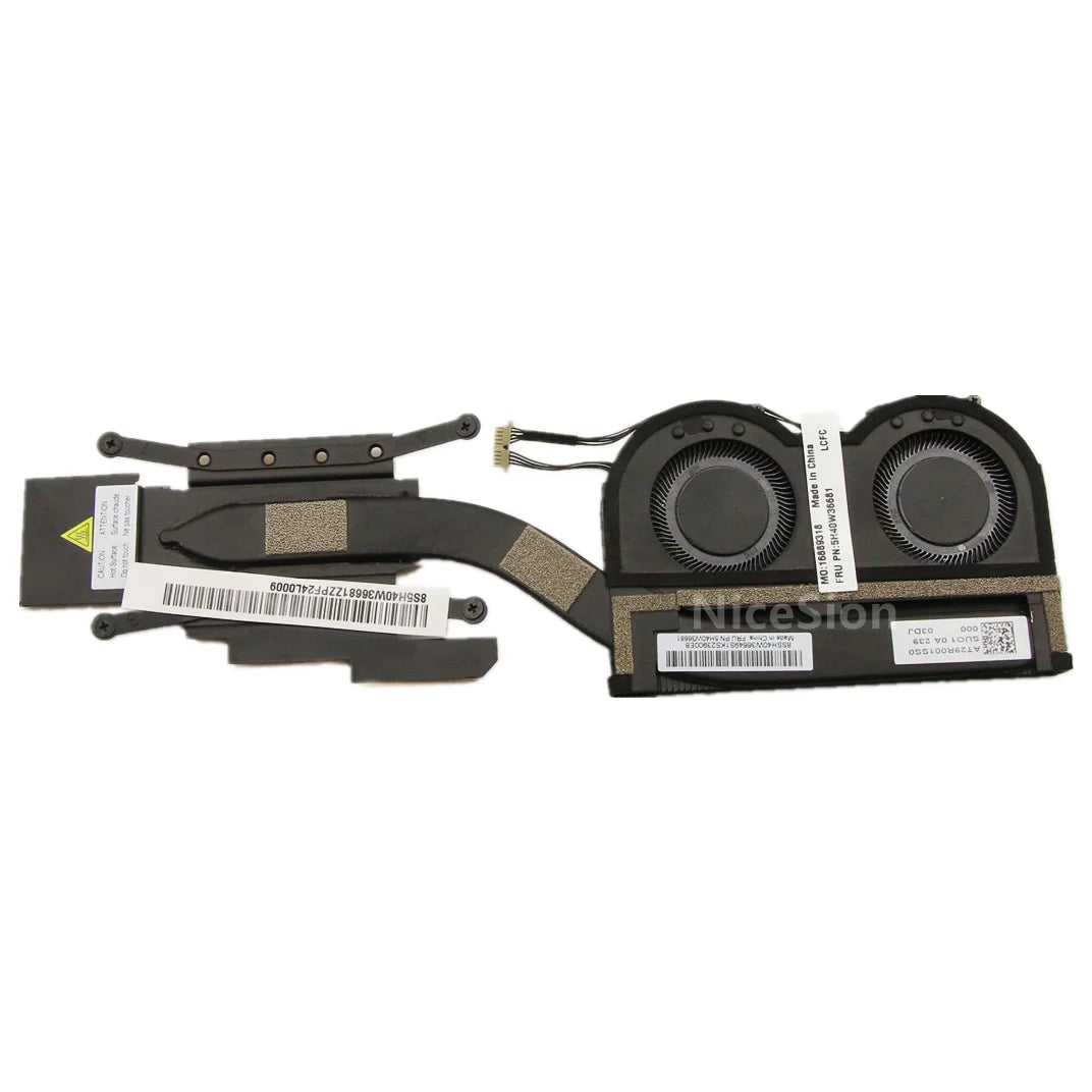 New Original For Laptop Lenovo ThinkPad X1 Carbon 10th X1 Yoga 7th Gen 2022 CPU Cooling Fan Heatsink 5H40W36680 5H40W36681 Lenovo laptop repair parts