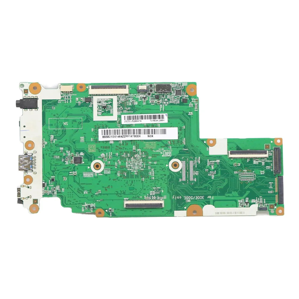 Laptop Motherboard For Lenovo 300e Chromebook 2nd Gen BM5866 With CPU:N4000 N4020 N4120 RAM:4G 32G/8G 64G FRU:5B21C74703  Lenovo laptop repair parts