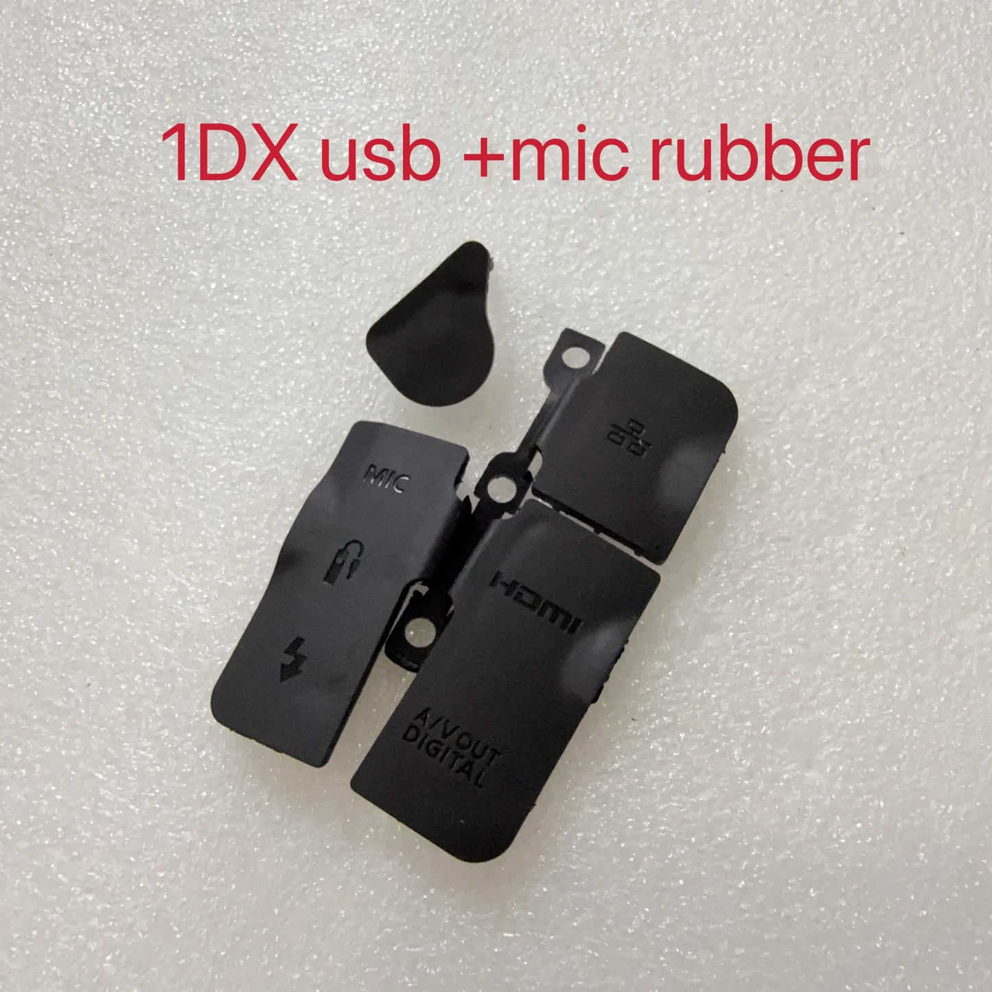 NEW For Canon 1DX MIC / A/V OUT DIGITAL / HDMI / USB / DC IN Rubber Door Cover Set Camera Replacement Parts  Digital Camera repair parts