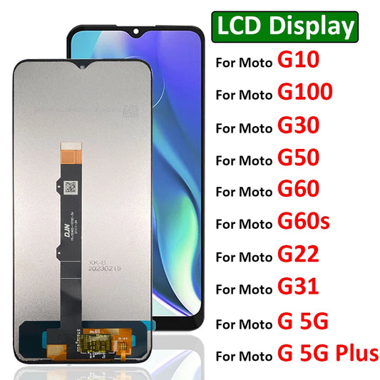 LCD Display Touch Screen Replacement Digitizer Assembly For Motorola For Moto G10 G30 G100 G22 G31 G50 G60 G60s G 5G Plus Motorola phone repair parts