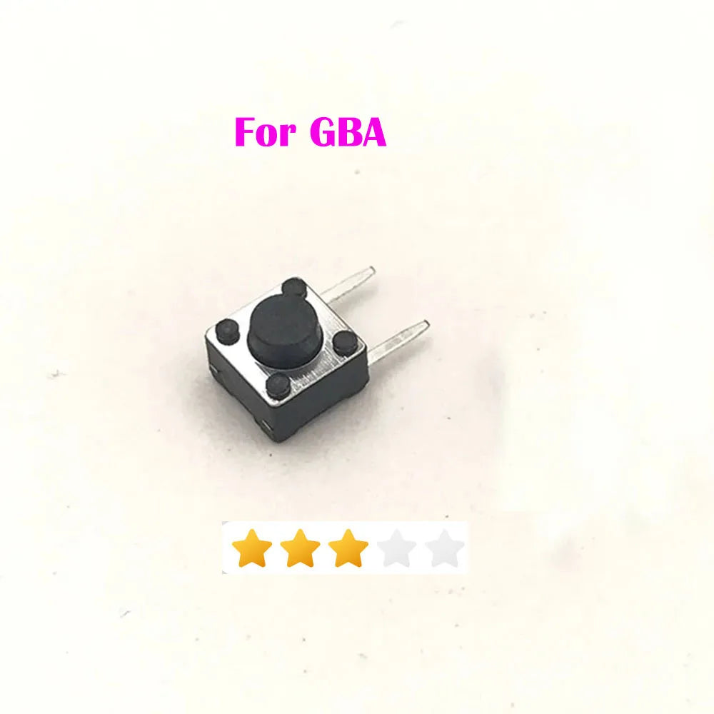 2PCS Shoulder Trigger L R Key Button For GameBoy Advance GBA for GBA SP / GBA / NDS / GBM Micro Switch Buttons Game console repair parts
