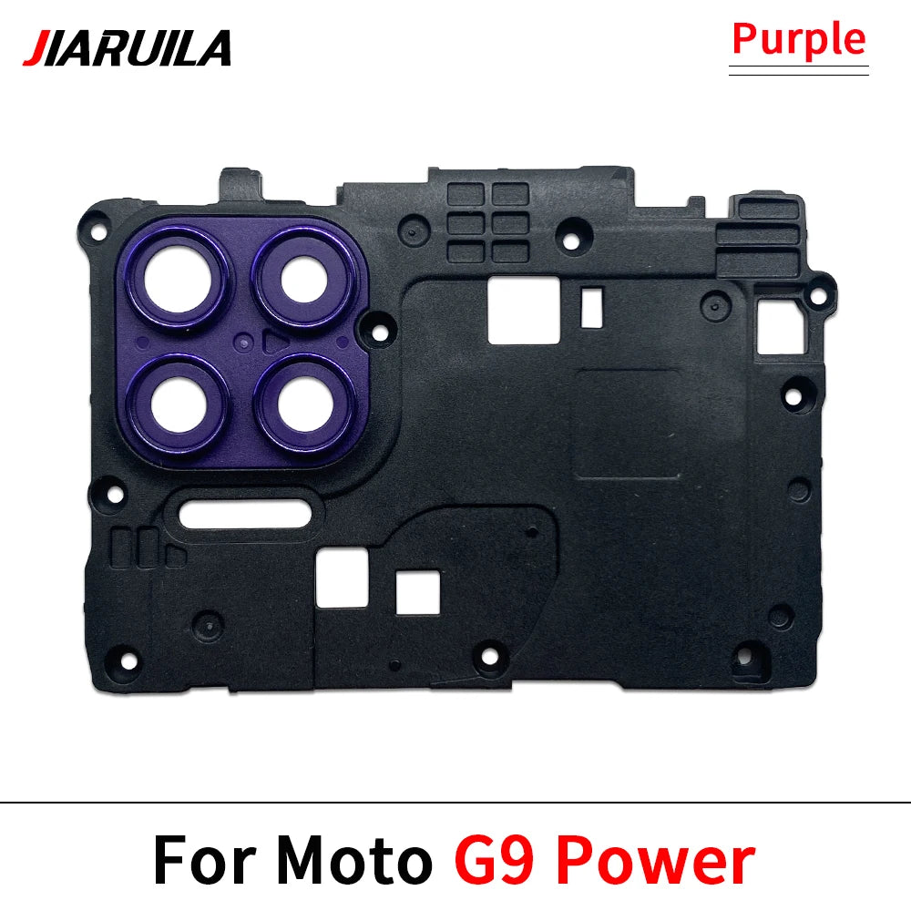 Motherboard Housing Rear Mainboard Frame Cover Lens Holder For Moto G60 G7 G8 Play G9 Power Edge 30 Pro One Fusion Plus Motorola phone repair parts