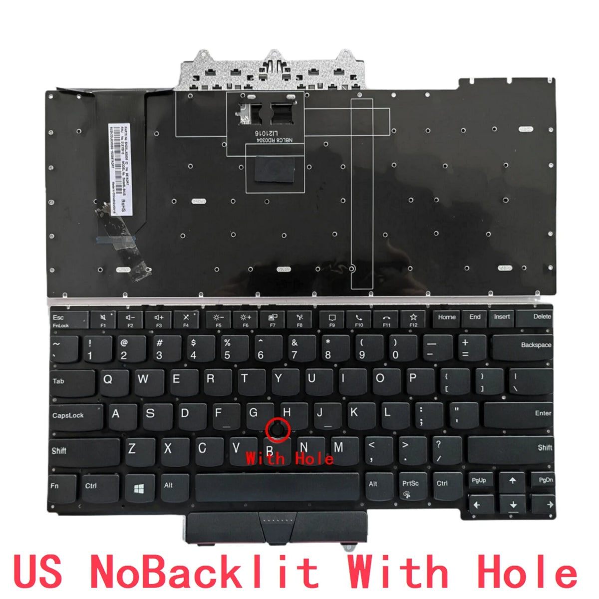 New US Spanish Laptop Backlit Keyboard For Lenovo Thinkpad E14 GEN2 Notebook PC Replacement Lenovo laptop repair parts
