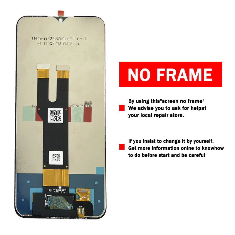 6.6"Screen For ZTE Blade A73 4G LCD 7060 Display Touch Screen Panel Digitizer Assembly For ZTE Blade A73 Display Replacement ZTE phone repair parts