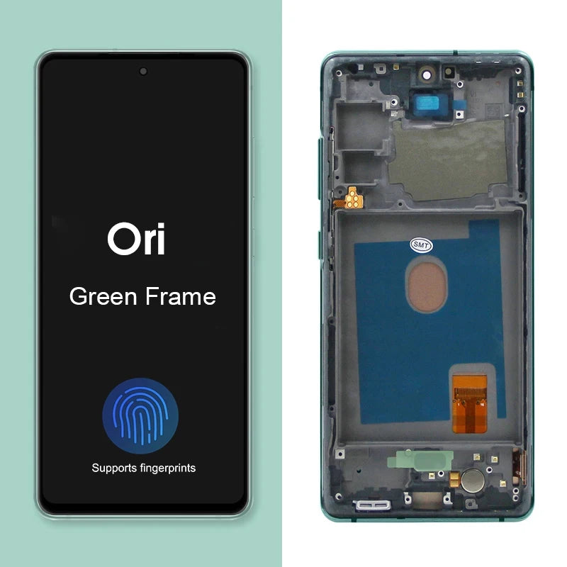 6.5" Screen for Samsung Galaxy S20 FE G780F G781B LCD Display Touch Screen with Frame Part for Samsung Galaxy S20 Lite Assembly Samsung phone repair parts